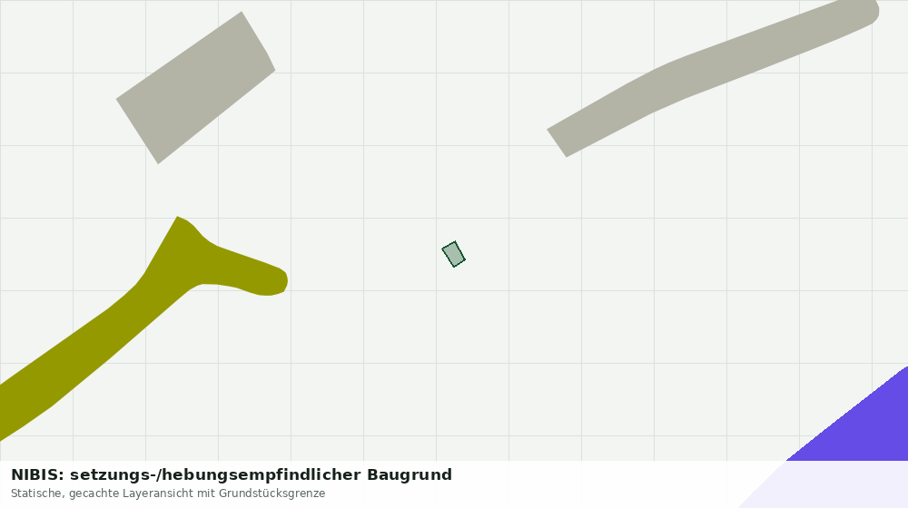 Statische Kartenansicht: NIBIS: setzungs-/hebungsempfindlicher Baugrund