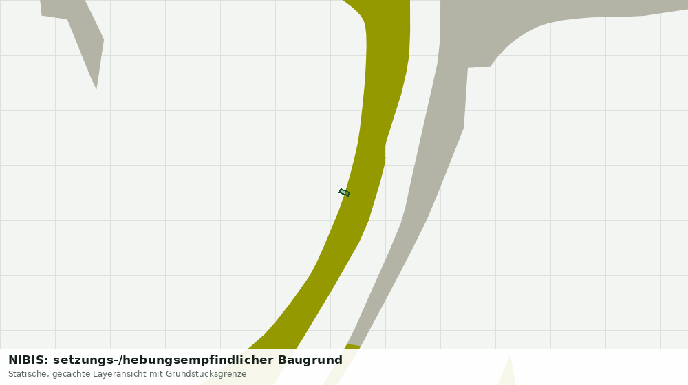 Statische Kartenansicht: NIBIS: setzungs-/hebungsempfindlicher Baugrund