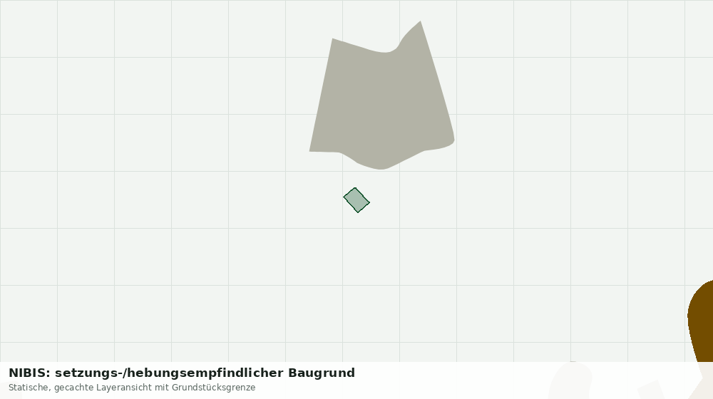 Statische Kartenansicht: NIBIS: setzungs-/hebungsempfindlicher Baugrund