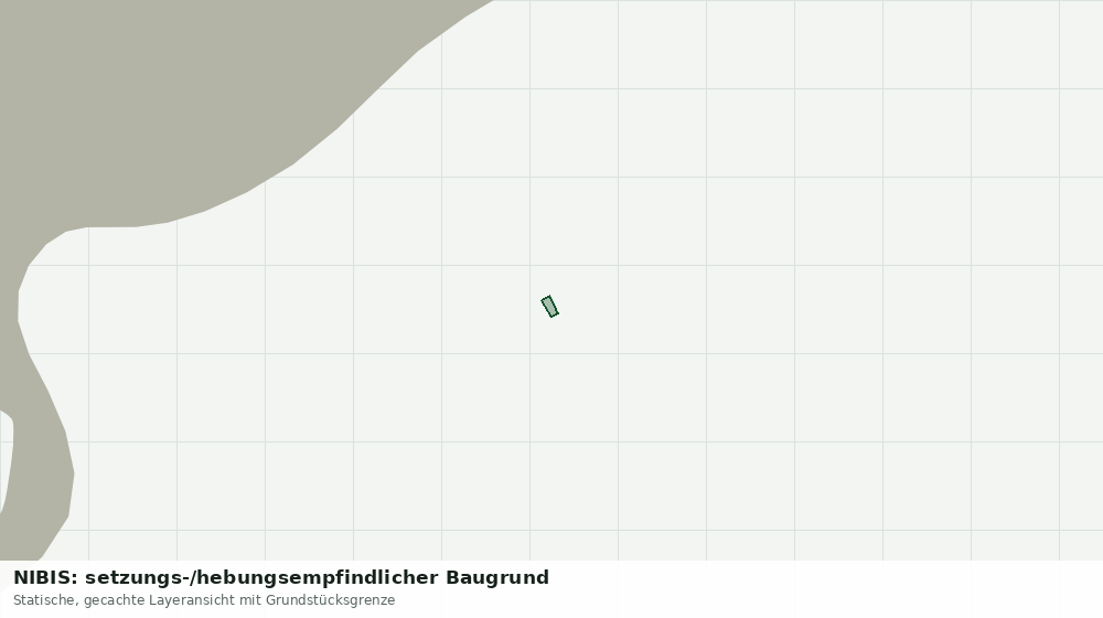 Statische Kartenansicht: NIBIS: setzungs-/hebungsempfindlicher Baugrund
