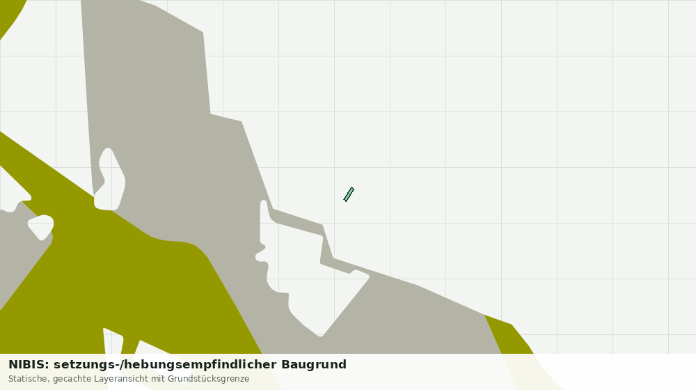 Statische Kartenansicht: NIBIS: setzungs-/hebungsempfindlicher Baugrund