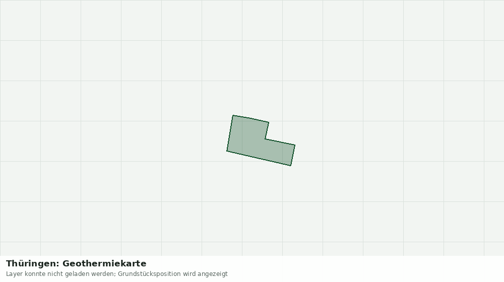 Statische Kartenansicht: Thüringen: Geothermiekarte