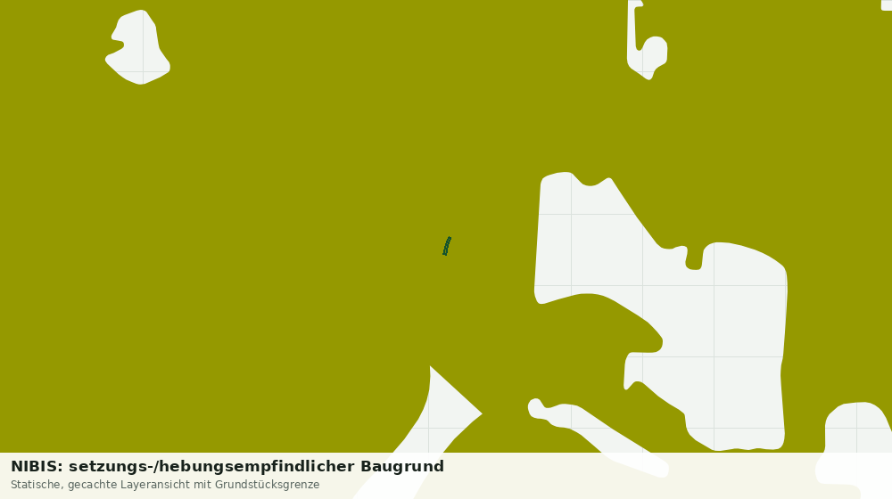 Statische Kartenansicht: NIBIS: setzungs-/hebungsempfindlicher Baugrund