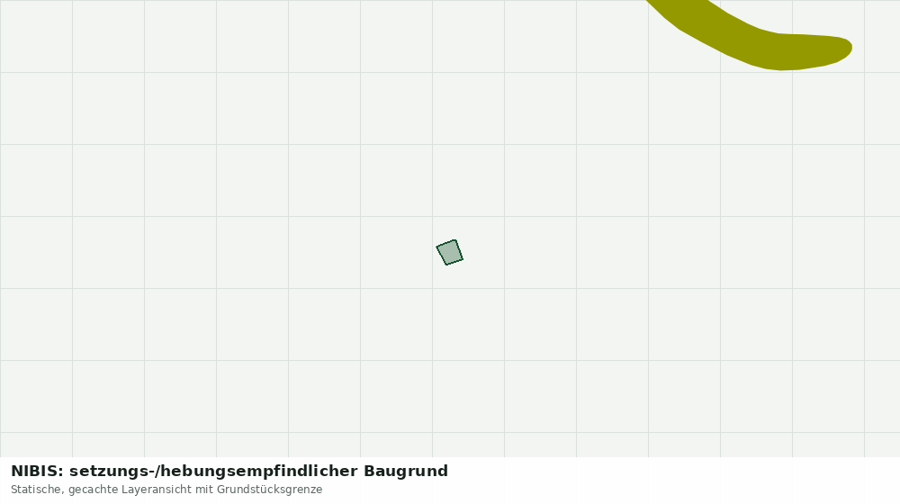 Statische Kartenansicht: NIBIS: setzungs-/hebungsempfindlicher Baugrund