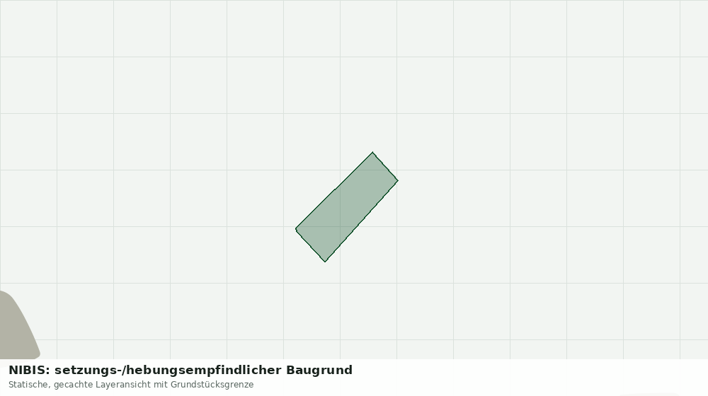 Statische Kartenansicht: NIBIS: setzungs-/hebungsempfindlicher Baugrund