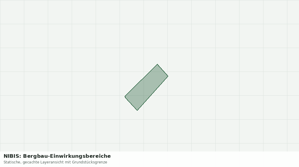 Statische Kartenansicht: NIBIS: Bergbau-Einwirkungsbereiche