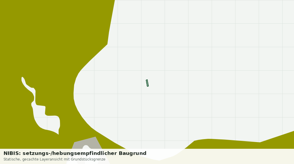 Statische Kartenansicht: NIBIS: setzungs-/hebungsempfindlicher Baugrund