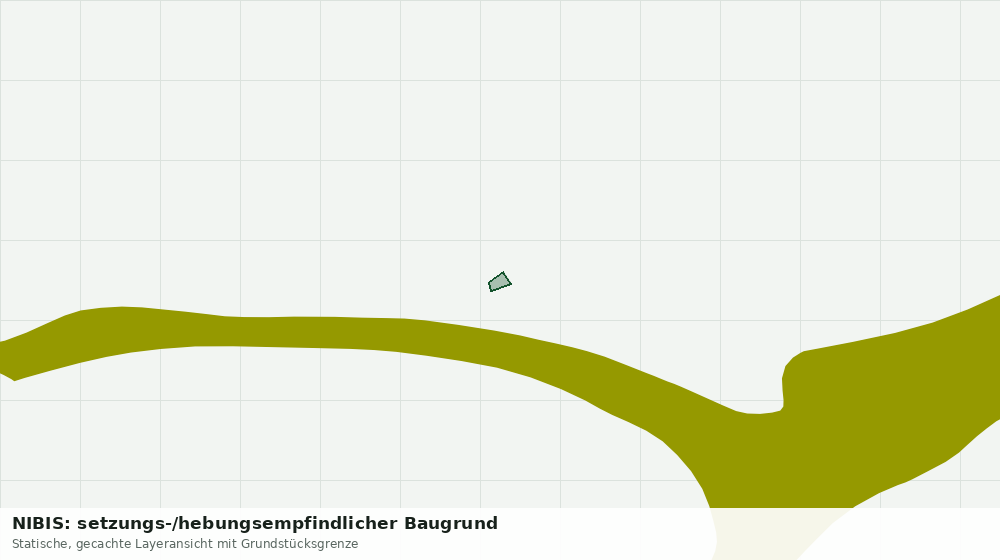 Statische Kartenansicht: NIBIS: setzungs-/hebungsempfindlicher Baugrund