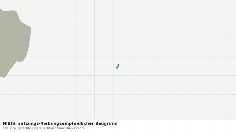 Statische Kartenansicht: NIBIS: setzungs-/hebungsempfindlicher Baugrund