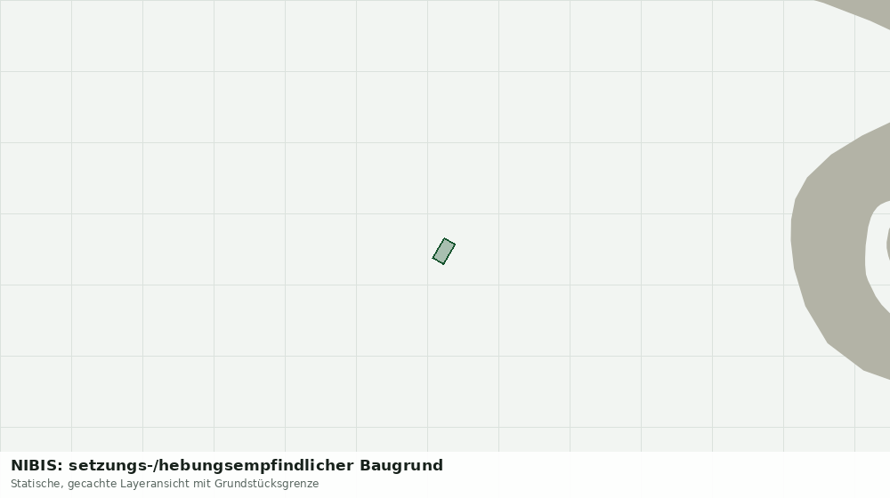 Statische Kartenansicht: NIBIS: setzungs-/hebungsempfindlicher Baugrund