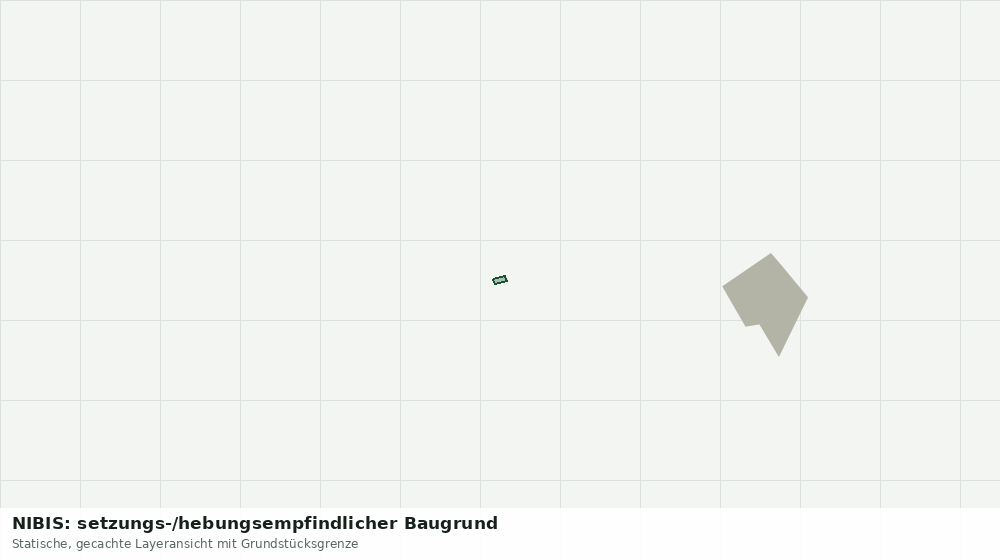 Statische Kartenansicht: NIBIS: setzungs-/hebungsempfindlicher Baugrund