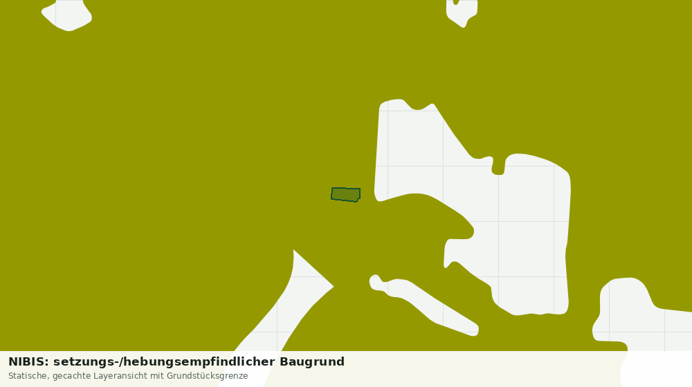 Statische Kartenansicht: NIBIS: setzungs-/hebungsempfindlicher Baugrund
