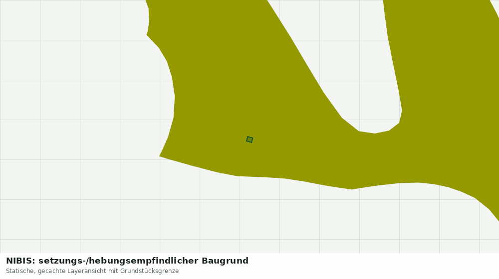 Statische Kartenansicht: NIBIS: setzungs-/hebungsempfindlicher Baugrund