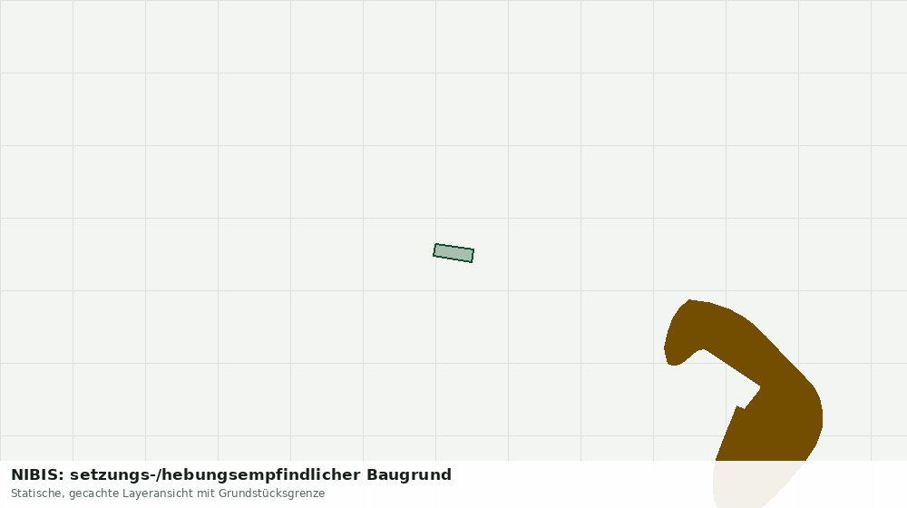 Statische Kartenansicht: NIBIS: setzungs-/hebungsempfindlicher Baugrund