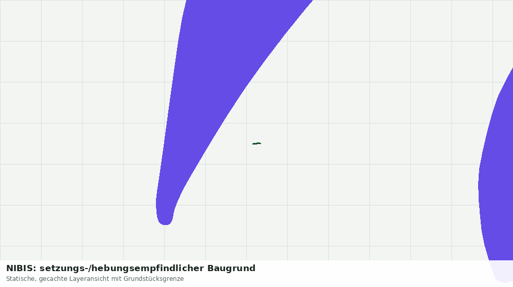 Statische Kartenansicht: NIBIS: setzungs-/hebungsempfindlicher Baugrund
