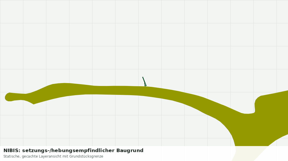 Statische Kartenansicht: NIBIS: setzungs-/hebungsempfindlicher Baugrund