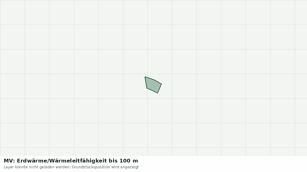 Statische Kartenansicht: MV: Erdwärme/Wärmeleitfähigkeit bis 100 m