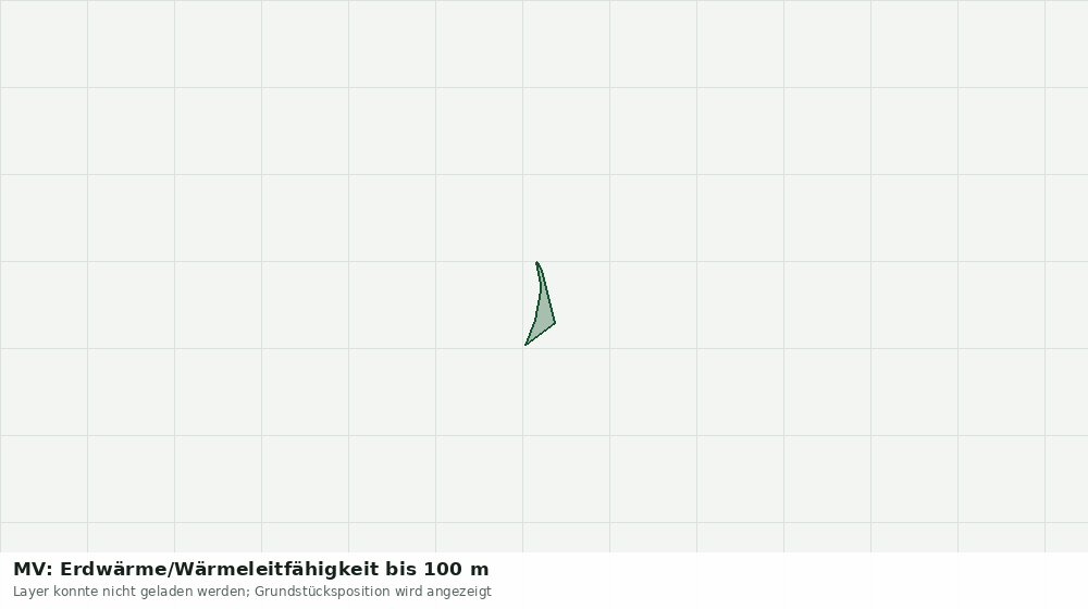 Statische Kartenansicht: MV: Erdwärme/Wärmeleitfähigkeit bis 100 m
