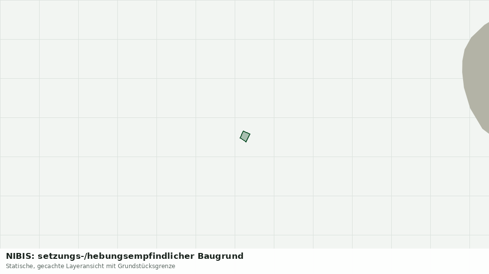 Statische Kartenansicht: NIBIS: setzungs-/hebungsempfindlicher Baugrund