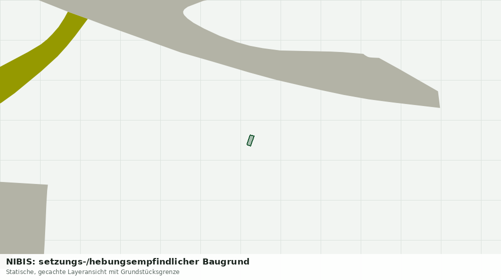 Statische Kartenansicht: NIBIS: setzungs-/hebungsempfindlicher Baugrund