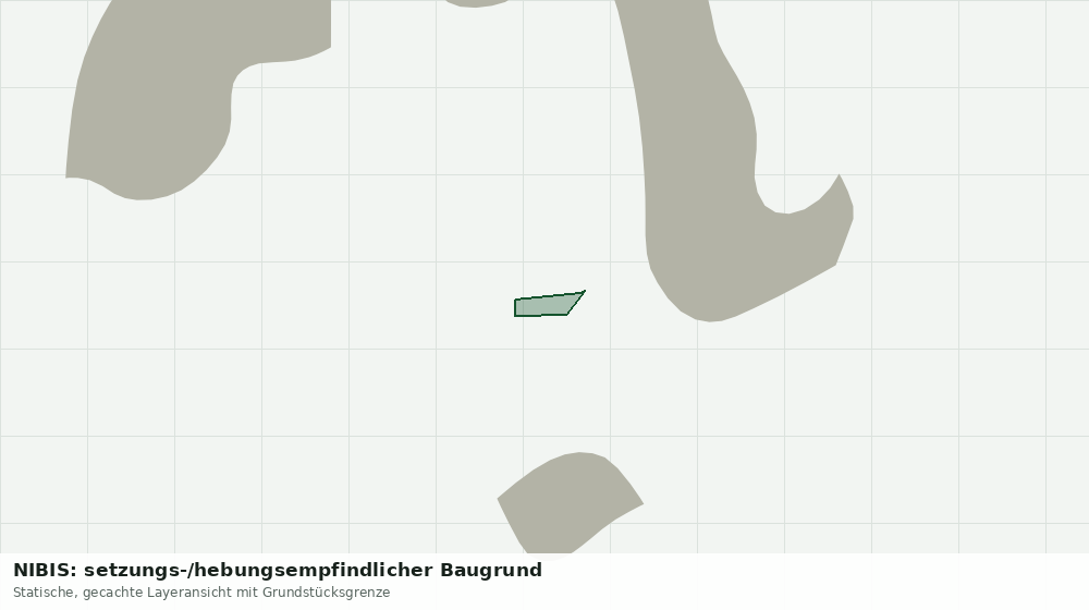 Statische Kartenansicht: NIBIS: setzungs-/hebungsempfindlicher Baugrund