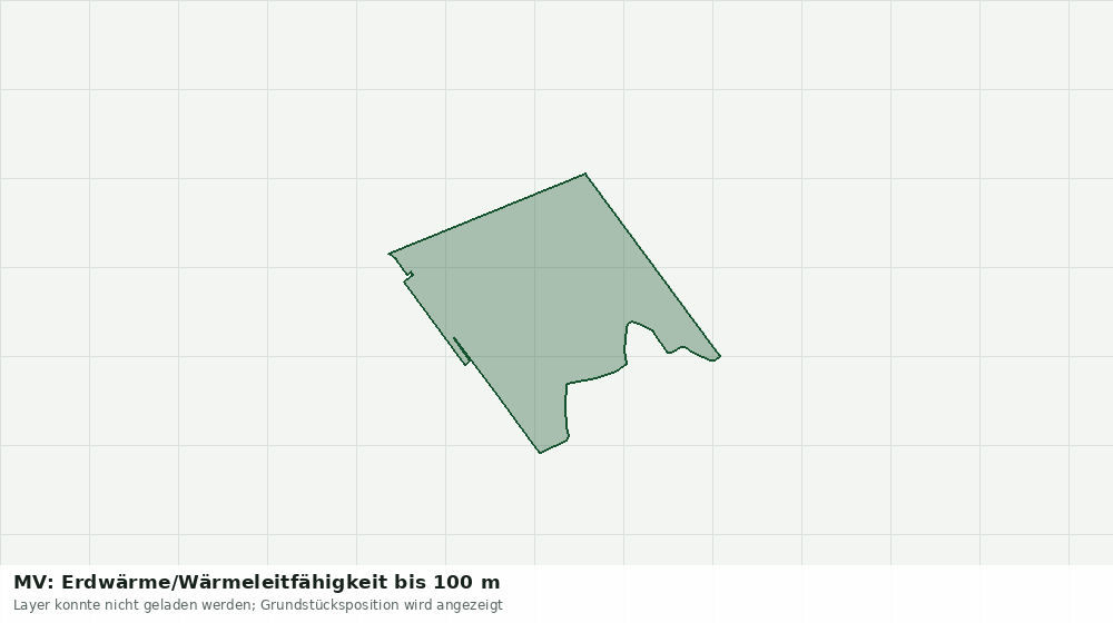 Statische Kartenansicht: MV: Erdwärme/Wärmeleitfähigkeit bis 100 m