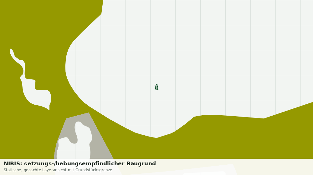 Statische Kartenansicht: NIBIS: setzungs-/hebungsempfindlicher Baugrund