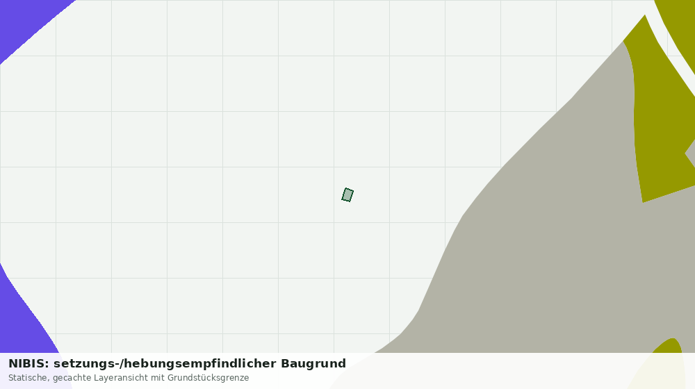 Statische Kartenansicht: NIBIS: setzungs-/hebungsempfindlicher Baugrund