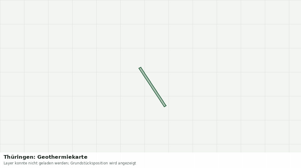 Statische Kartenansicht: Thüringen: Geothermiekarte