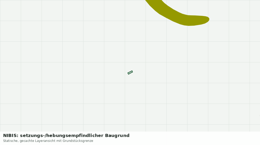 Statische Kartenansicht: NIBIS: setzungs-/hebungsempfindlicher Baugrund
