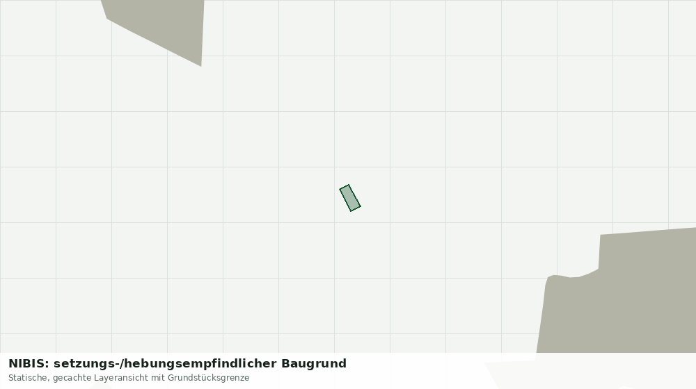 Statische Kartenansicht: NIBIS: setzungs-/hebungsempfindlicher Baugrund
