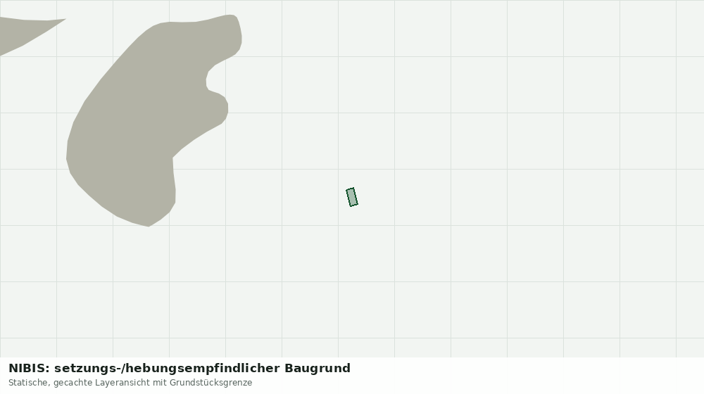 Statische Kartenansicht: NIBIS: setzungs-/hebungsempfindlicher Baugrund