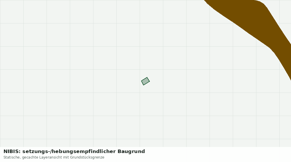 Statische Kartenansicht: NIBIS: setzungs-/hebungsempfindlicher Baugrund