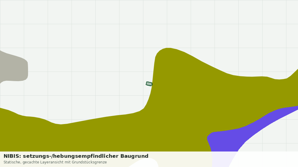 Statische Kartenansicht: NIBIS: setzungs-/hebungsempfindlicher Baugrund