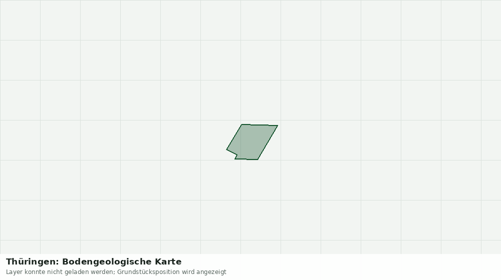 Statische Kartenansicht: Thüringen: Bodengeologische Karte