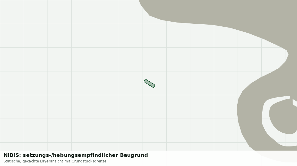 Statische Kartenansicht: NIBIS: setzungs-/hebungsempfindlicher Baugrund