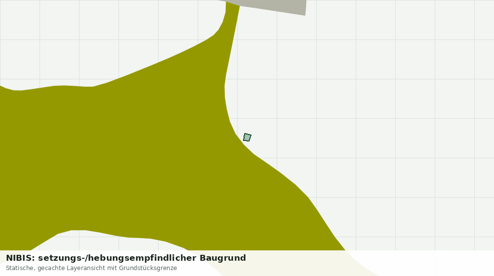 Statische Kartenansicht: NIBIS: setzungs-/hebungsempfindlicher Baugrund
