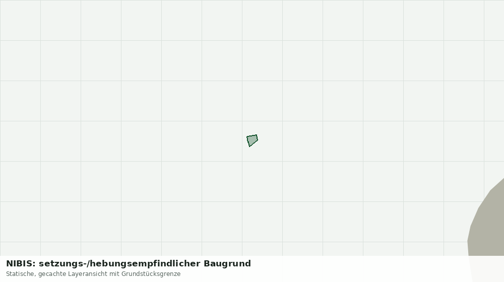 Statische Kartenansicht: NIBIS: setzungs-/hebungsempfindlicher Baugrund