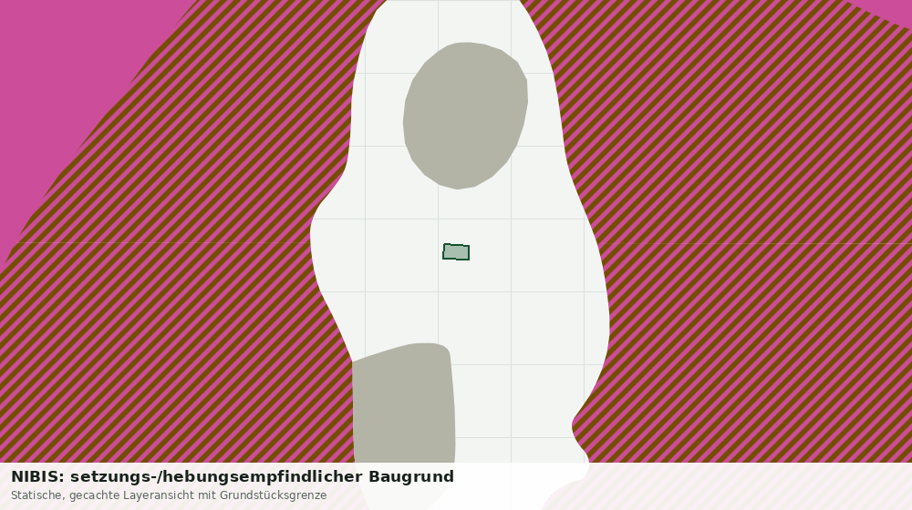 Statische Kartenansicht: NIBIS: setzungs-/hebungsempfindlicher Baugrund