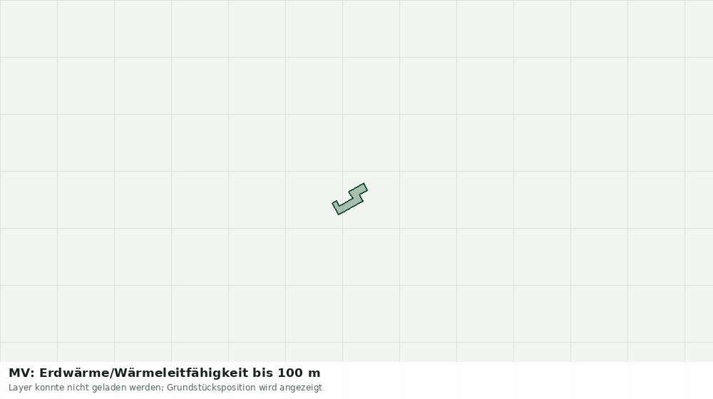 Statische Kartenansicht: MV: Erdwärme/Wärmeleitfähigkeit bis 100 m