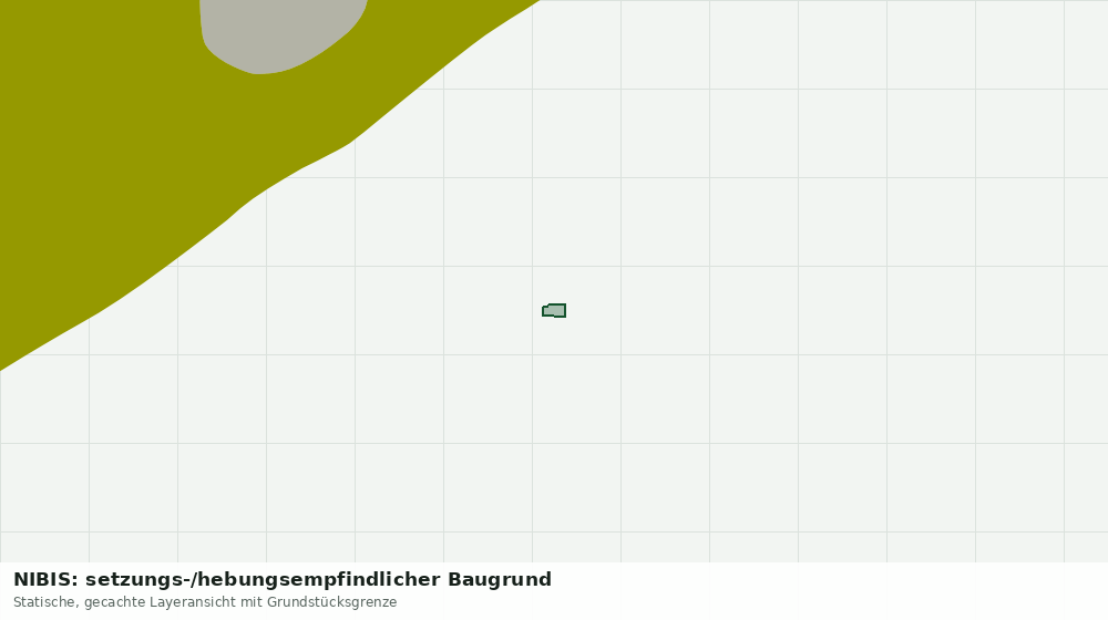 Statische Kartenansicht: NIBIS: setzungs-/hebungsempfindlicher Baugrund