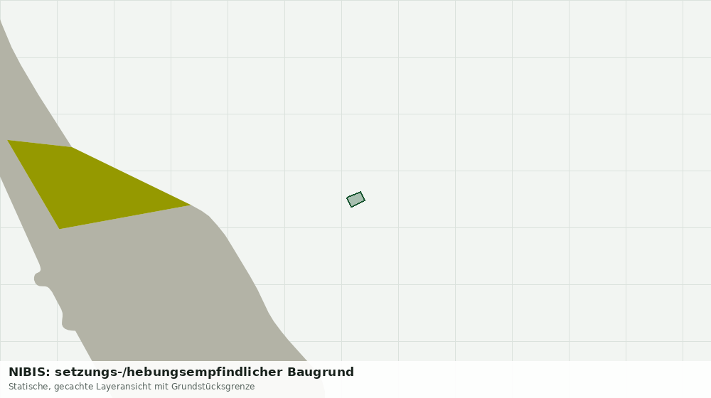 Statische Kartenansicht: NIBIS: setzungs-/hebungsempfindlicher Baugrund