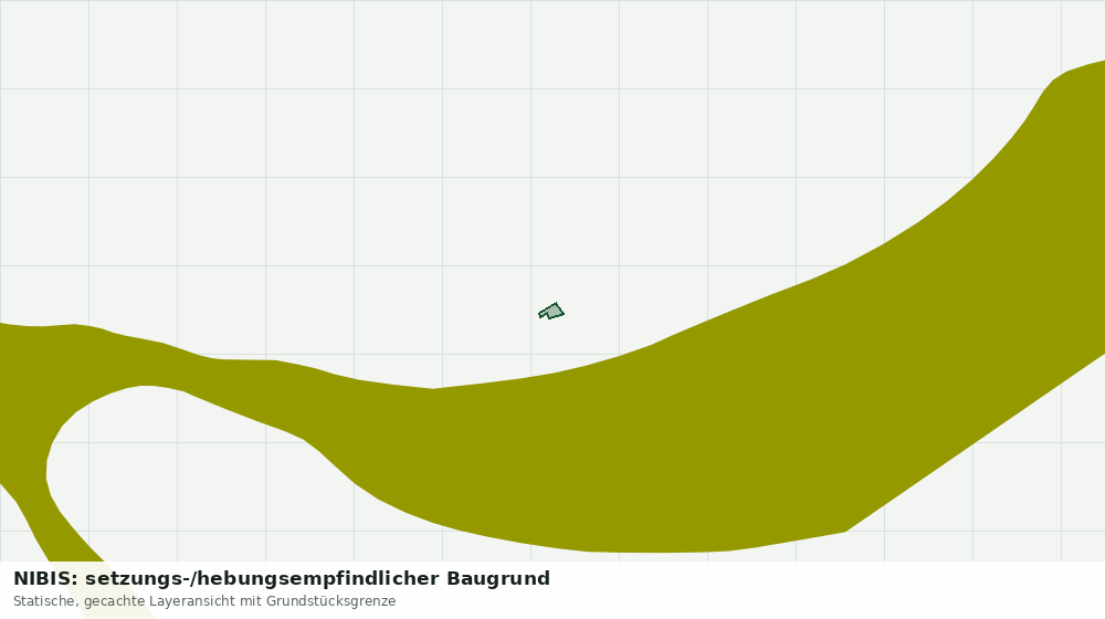 Statische Kartenansicht: NIBIS: setzungs-/hebungsempfindlicher Baugrund