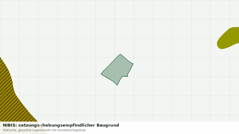 Statische Kartenansicht: NIBIS: setzungs-/hebungsempfindlicher Baugrund