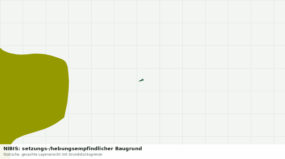 Statische Kartenansicht: NIBIS: setzungs-/hebungsempfindlicher Baugrund