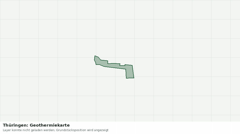 Statische Kartenansicht: Thüringen: Geothermiekarte