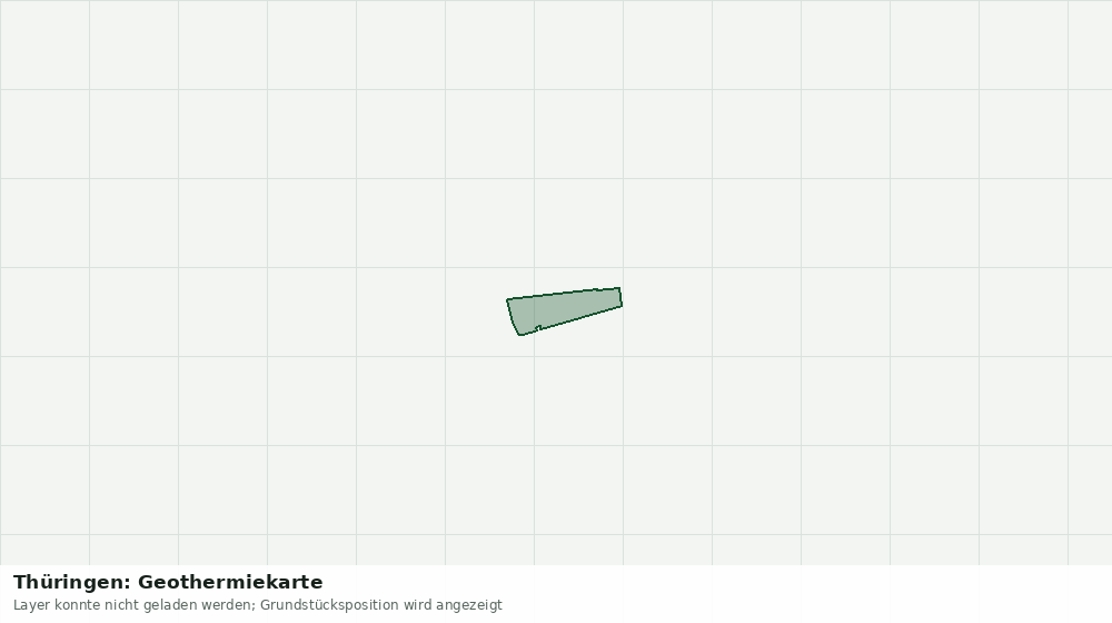 Statische Kartenansicht: Thüringen: Geothermiekarte