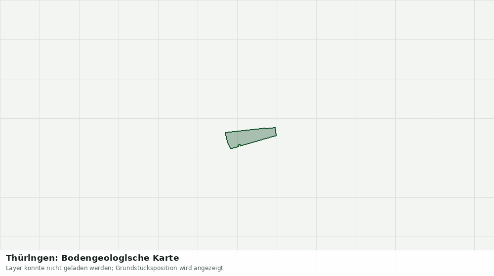 Statische Kartenansicht: Thüringen: Bodengeologische Karte