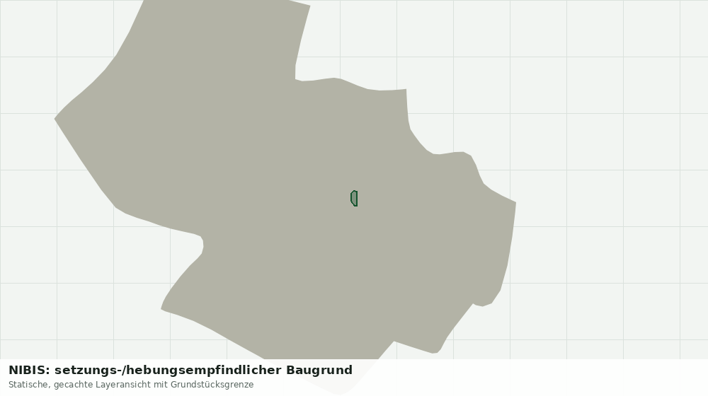 Statische Kartenansicht: NIBIS: setzungs-/hebungsempfindlicher Baugrund