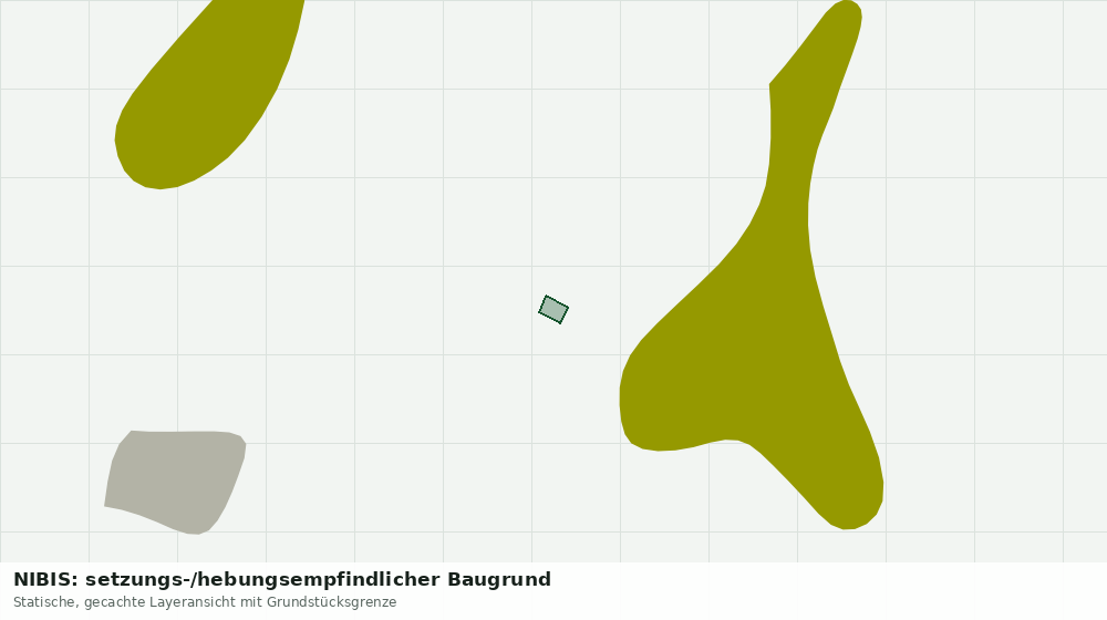 Statische Kartenansicht: NIBIS: setzungs-/hebungsempfindlicher Baugrund
